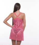 Plážové šaty HOOP PINK – Obrázok 2
